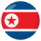 North Korea emoji on Emojione